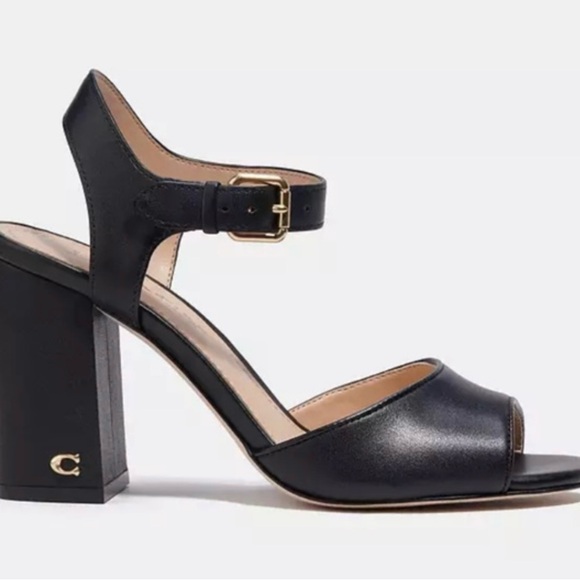 Coach Black Heels - Picture 3 of 6